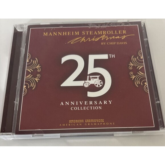 Mannheim Steamroller Christmas By Chip Davis 25thAnniversary Collection  2 X CD - Picture 1 of 6